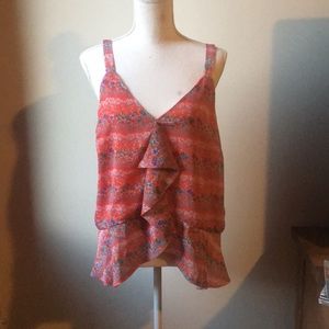 Barney’s New York ruffle cami